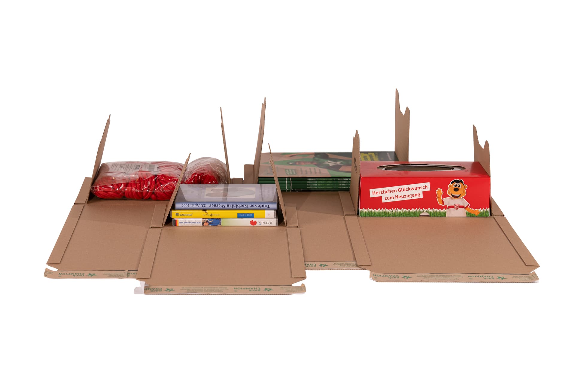 Wickelverpackung seitlich leicht