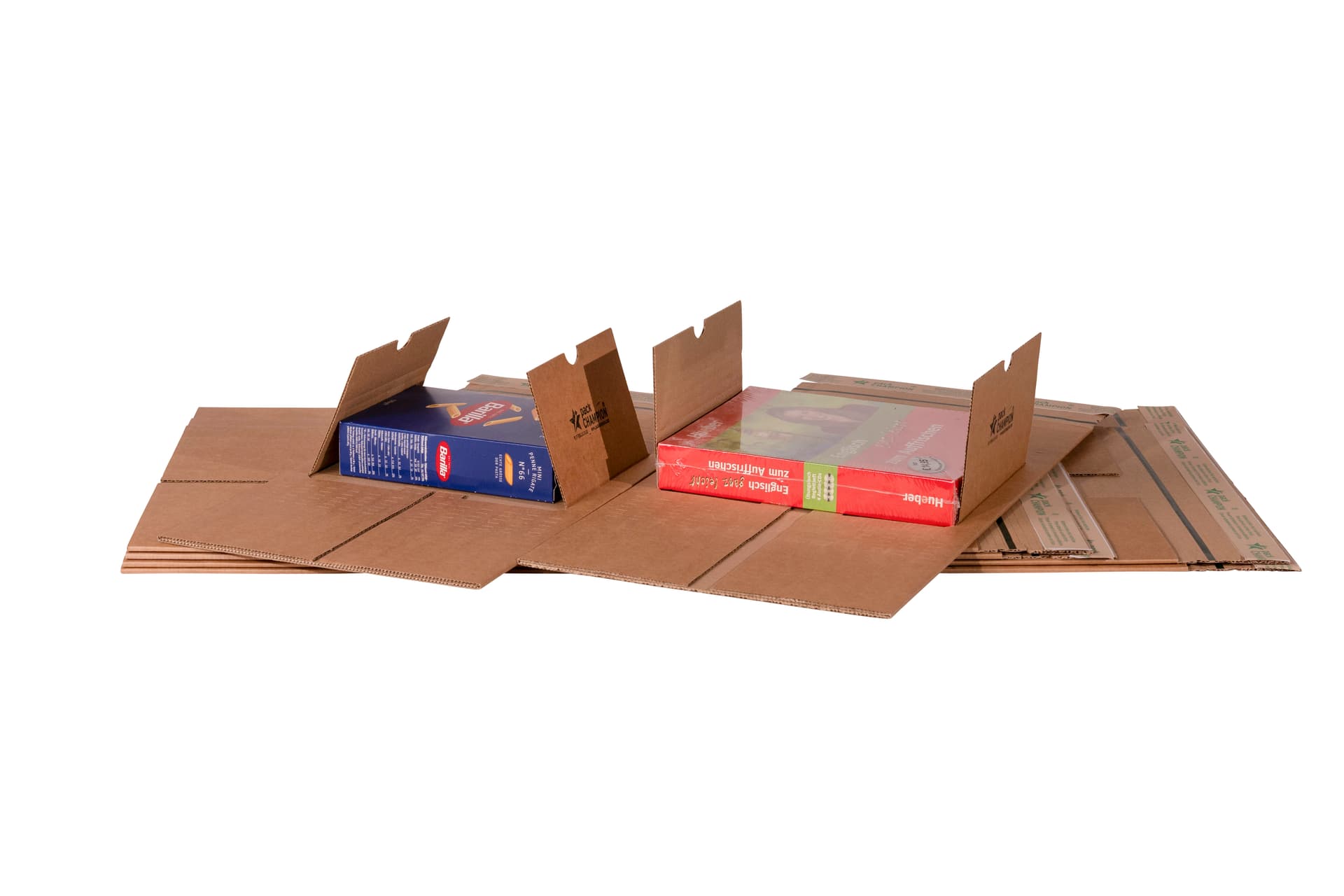 Wickelverpackung zentral